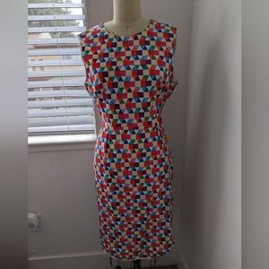 Vintage Kate Spade Geometric Dress